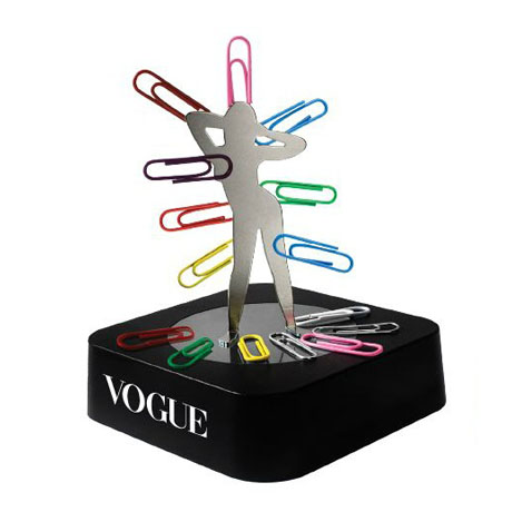 Product Photo 1 Woman Silhouette Magnetic Paper Clip Holder