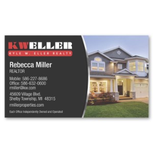 Business Card Magnet - CUS235
