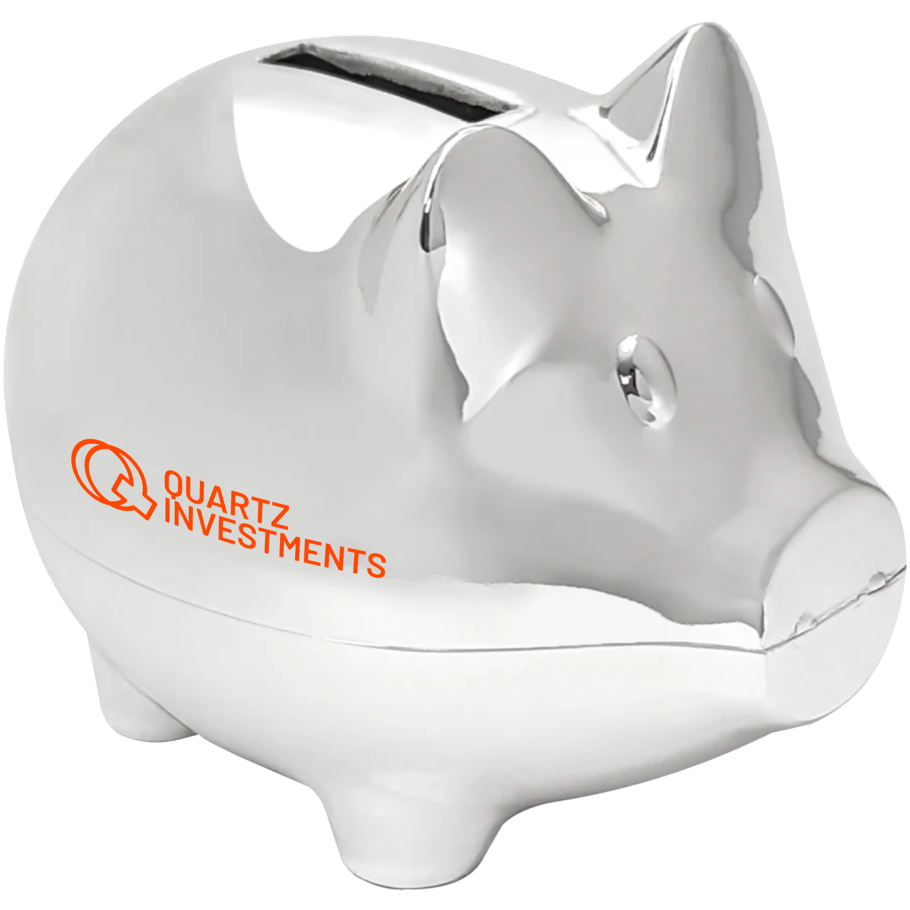 Product Photo 1 Silver Plated Piggy Bank