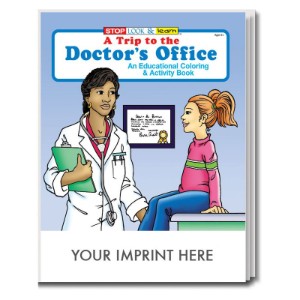 A Trip to the Doctor's Office Coloring & Activity Book - CLB456