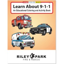 Learn About 911 Coloring & Activity Book