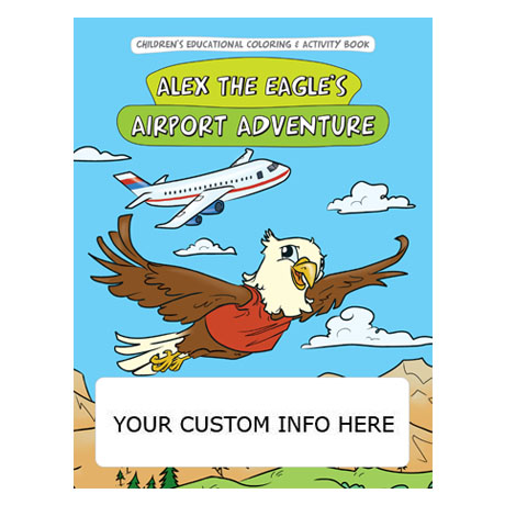Product Photo 1 Alex the Eagle’s Airport Adventure Coloring Book