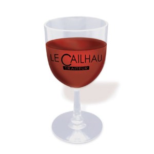 Here's-to-You Plastic Wine Glass, 6oz. - BY6065