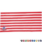 Photo 1 Turkish Signature Cabana Stripe Basic Weight Beach Towel, 10.5 lbs.