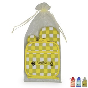 Therma-Grip Oven Mitt & Pot Holder Set - BY6050