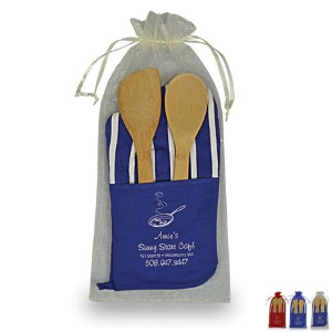 Therma-Grip Oven Mitt & Bamboo Utensil Set - BY6025