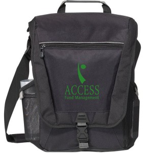 Vertex® Vertical Polyester Honeycomb Ripstop Computer Messenger Bag - GM3443