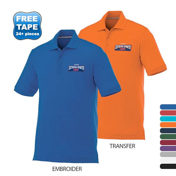 Product Photo 1 Crandall Men's Poly Cotton Pique Polo