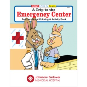 Trip to the Emergency Center Coloring & Activity Book - CLB435
