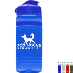 Grip Stripe Tritan™ Bottle, 20oz. - Flip Top Lid - GY3003