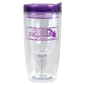 Merlot Mate Double-Wall Acrylic Tumbler, 10oz. - CF4009