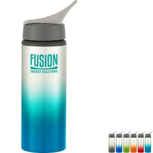 Ombre Aluminum Sports Bottle, 25oz., BPA Free - HT4509