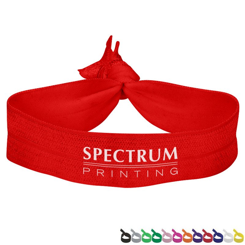 Product Photo 1 Foldover Elastic Polyester Hair Tie, 3/4"