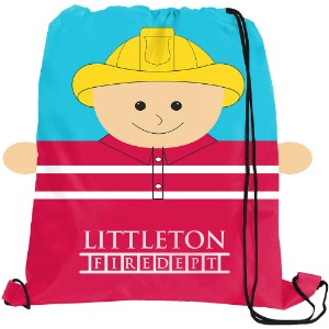 Hometown Helpers Fireman Polyester Sports Pack - VT1392