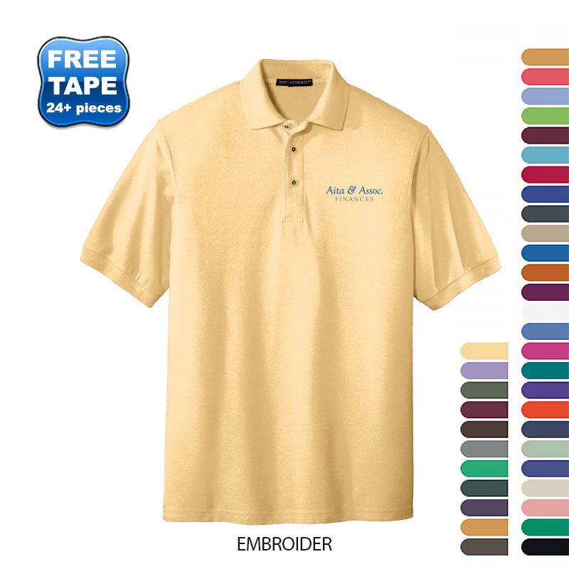 Product Photo 1 Port Authority® Silk Touch™ Pique Men's Polo