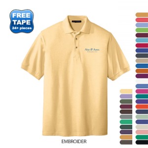 Port Authority® Silk Touch™ Pique Men's Polo - WG4659