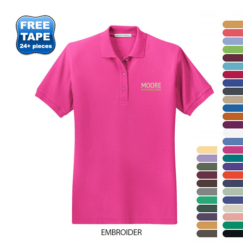 Product Photo 1 Port Authority® Silk Touch™ Pique Ladies' Polo