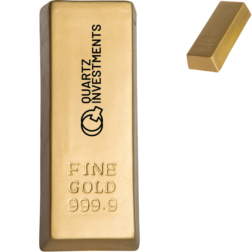 Product Photo 1 Gold Bar Stress Reliever