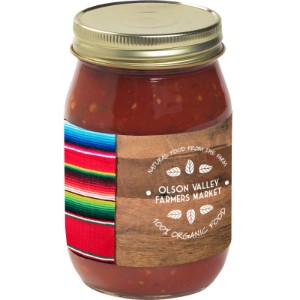 Gourmet Salsa Jar, 16oz. - MD6365