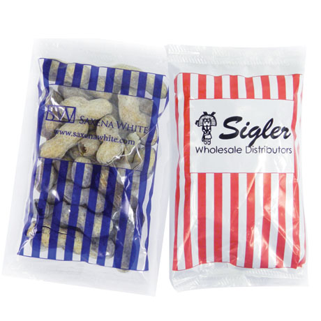 Product Photo 1 Ballpark Peanuts in Pinstripe Bag