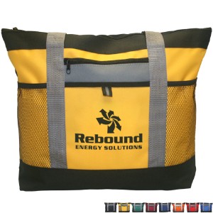 Colton Multi-Zip Polyester Tote - SU2071