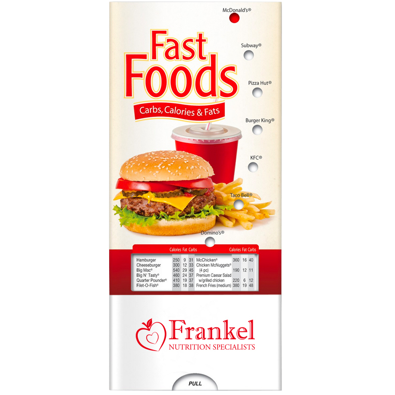 Product Photo 1 Fast Foods Nutrition Guide Pocket Sliders™