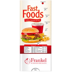 Fast Foods Nutrition Guide Pocket Sliders™ - BF2060