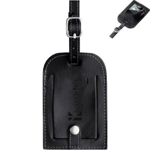 Millennium Leather Luggage Tag - LD7090