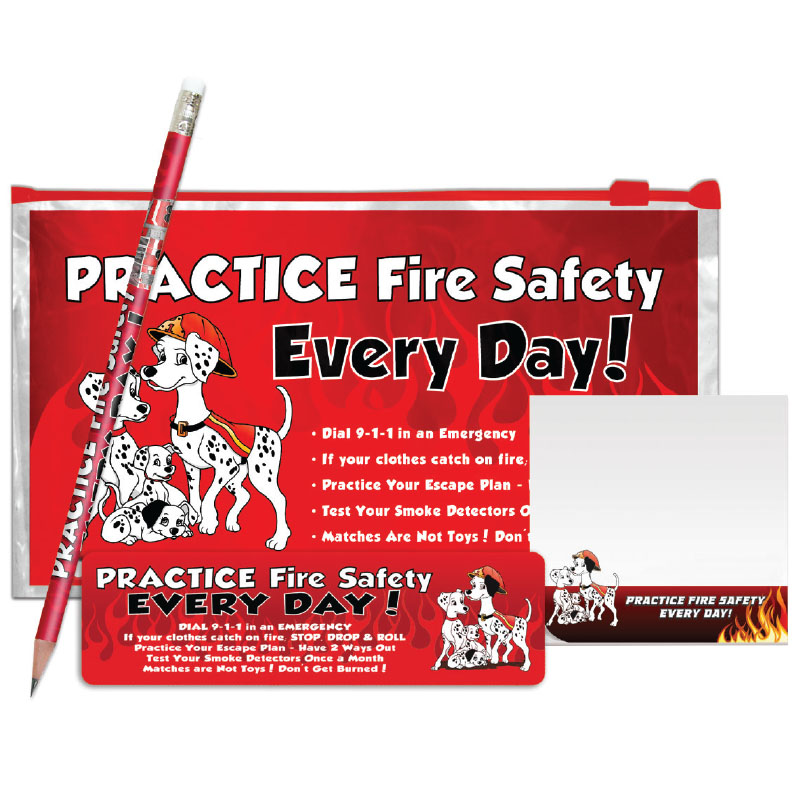Product Photo 1 Practice Fire Safety Every Day Dalmatian School Kit