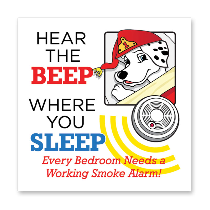 Product Photo 1 Hear the Beep Where You Sleep Temporary Tattoo, Stock - Closeout, On Sale!