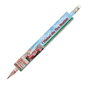 I Visited the Fire Station Pencil, Stock - PCL700