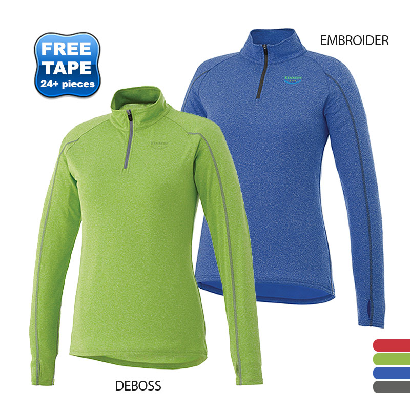 Product Photo 1 Taza Ladies' Performance Knit Quarter Zip