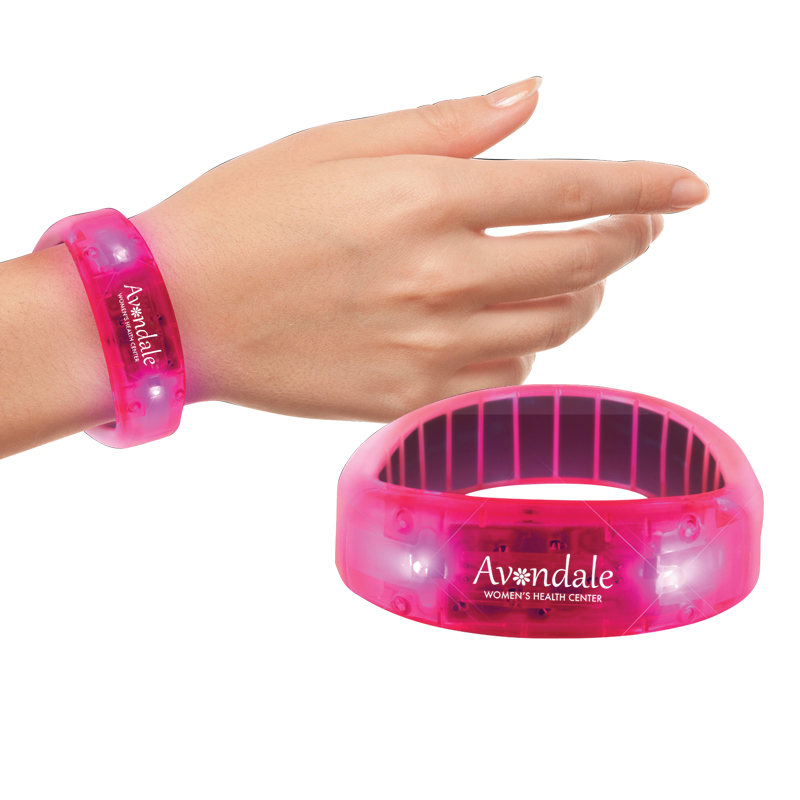 Product Photo 1 Fashion Pink LED Bracelet