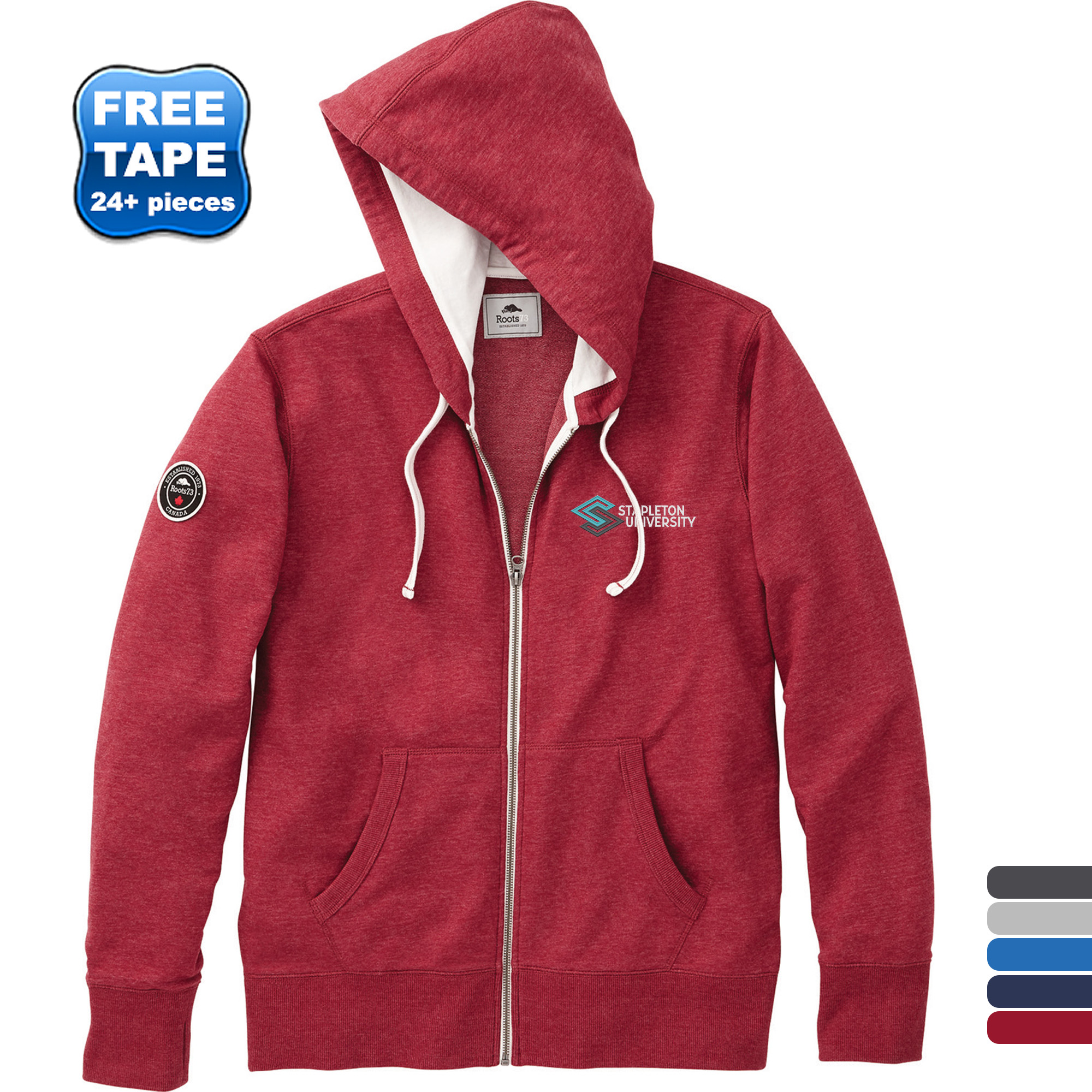 Product Photo 1 Roots 73® Sandylake Men's Full Zip Hoodie