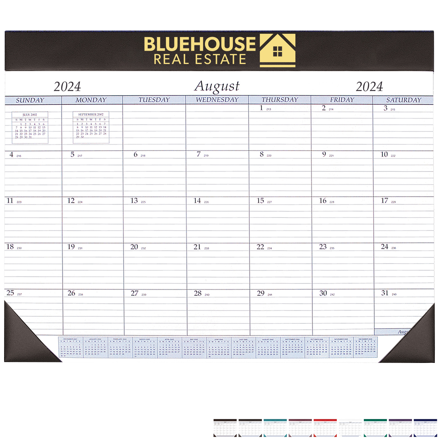 Product Photo 1 Academic Desk Pad Calendar, 17" x 22"