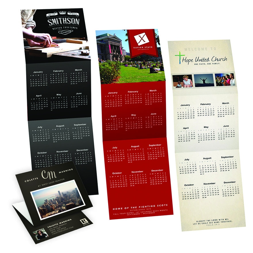 Product Photo 1 Trifold Greeting Card Calendar