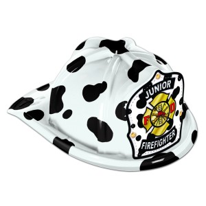 Chief's Choice Dalmatian Firefighter Hat, Jr. Firefighter Stock - FCH903