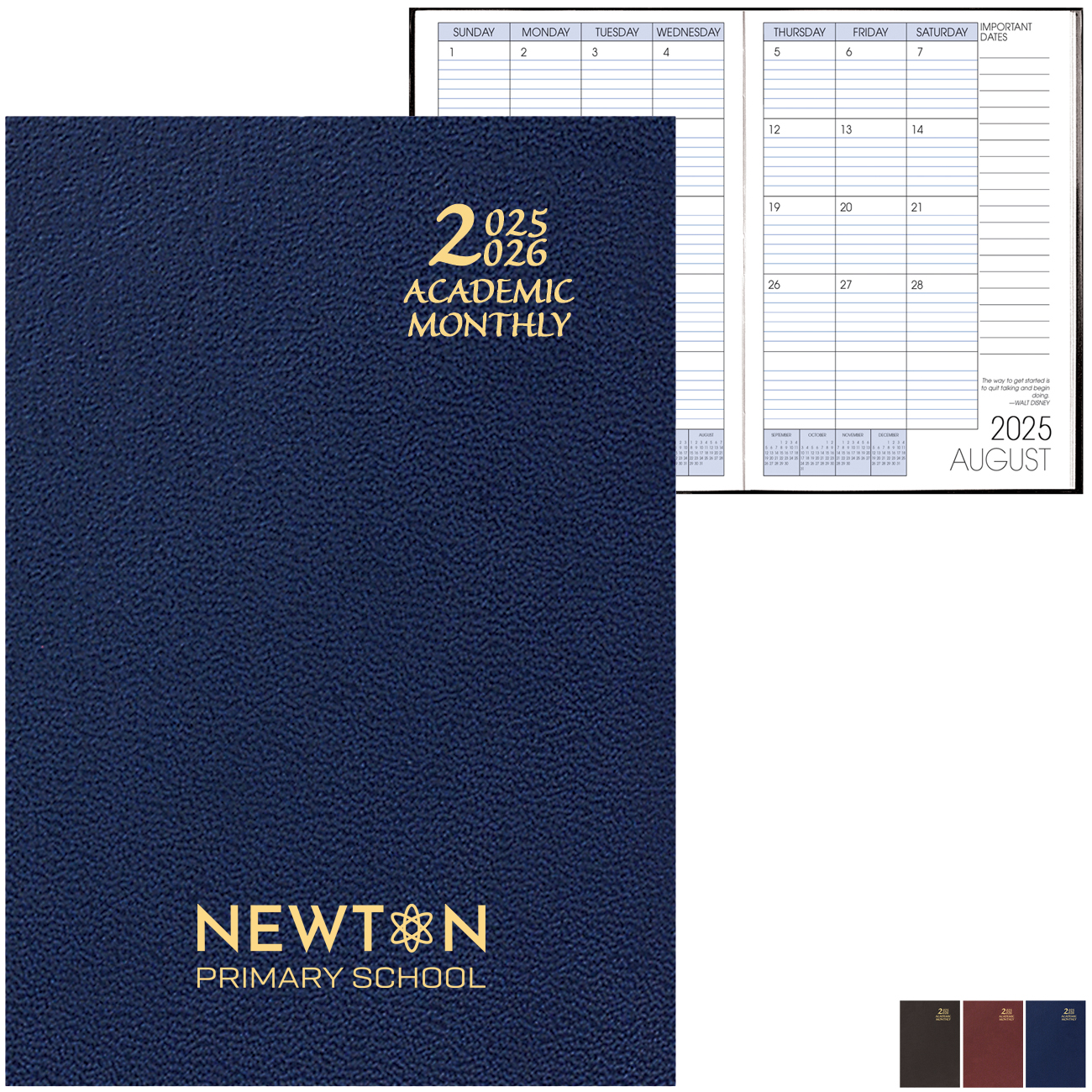 Product Photo 1 Academic Monthly Planner, 7" x 10"
