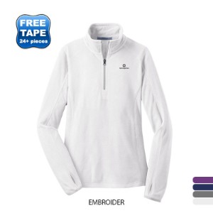 Port Authority® Microfleece 1/2-Zip Ladies' Pullover - WG5705