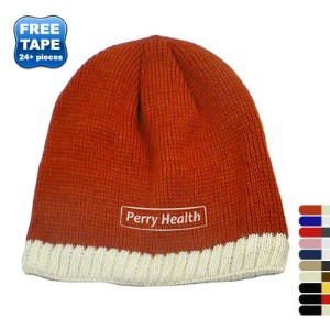 Knit Beanie With Fleece Ear Lining - AM3055
