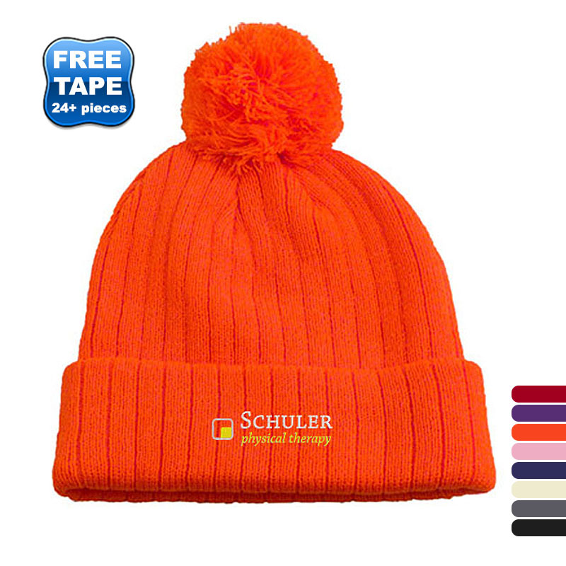 Product Photo 1 Knit Beanie With Pom Top
