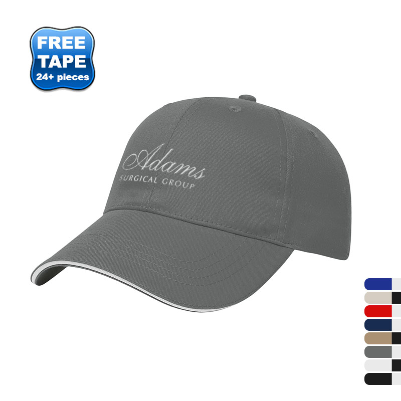Product Photo 1 X-Tra Value Brushed Cotton Twill Constructed Sandwich Cap