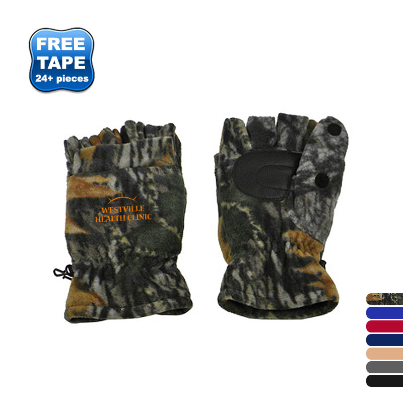 Product Photo 1 Fingerless Fleece Gloves with Flap
