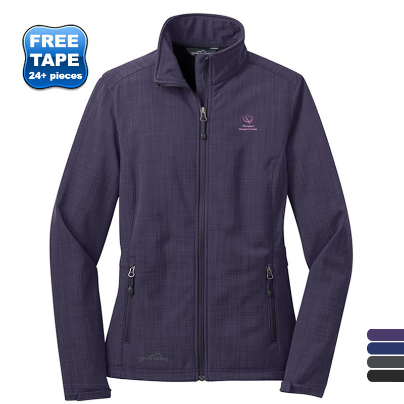 Product Photo 1 Eddie Bauer® Shaded Crosshatch Soft Shell Ladies' Jacket