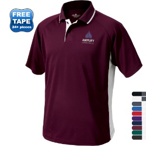 Charles River® Color Blocked Piqué Men's Wicking Polo - CV1075