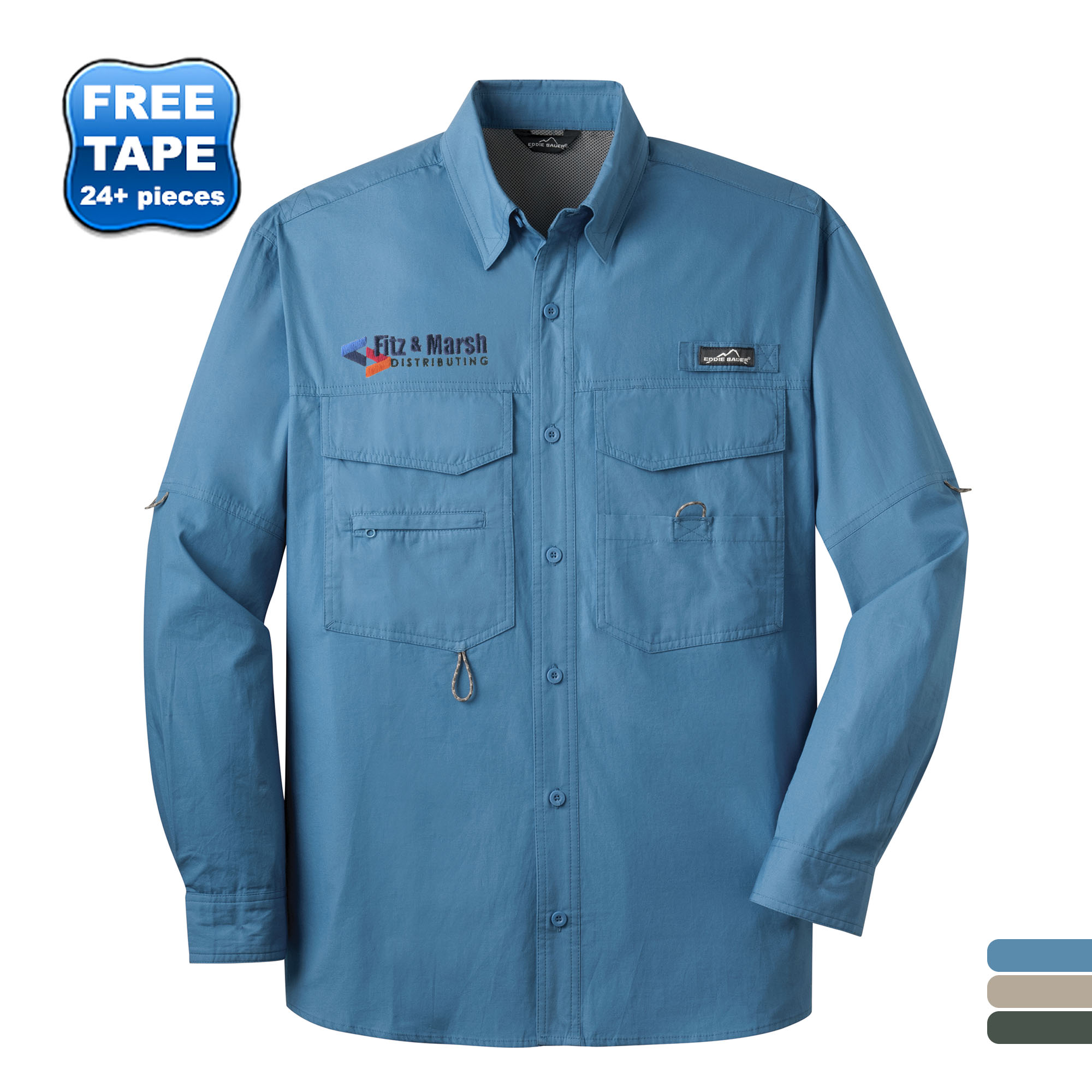 Product Photo 1 Eddie Bauer® Long Sleeve Men's Fishing Shirt