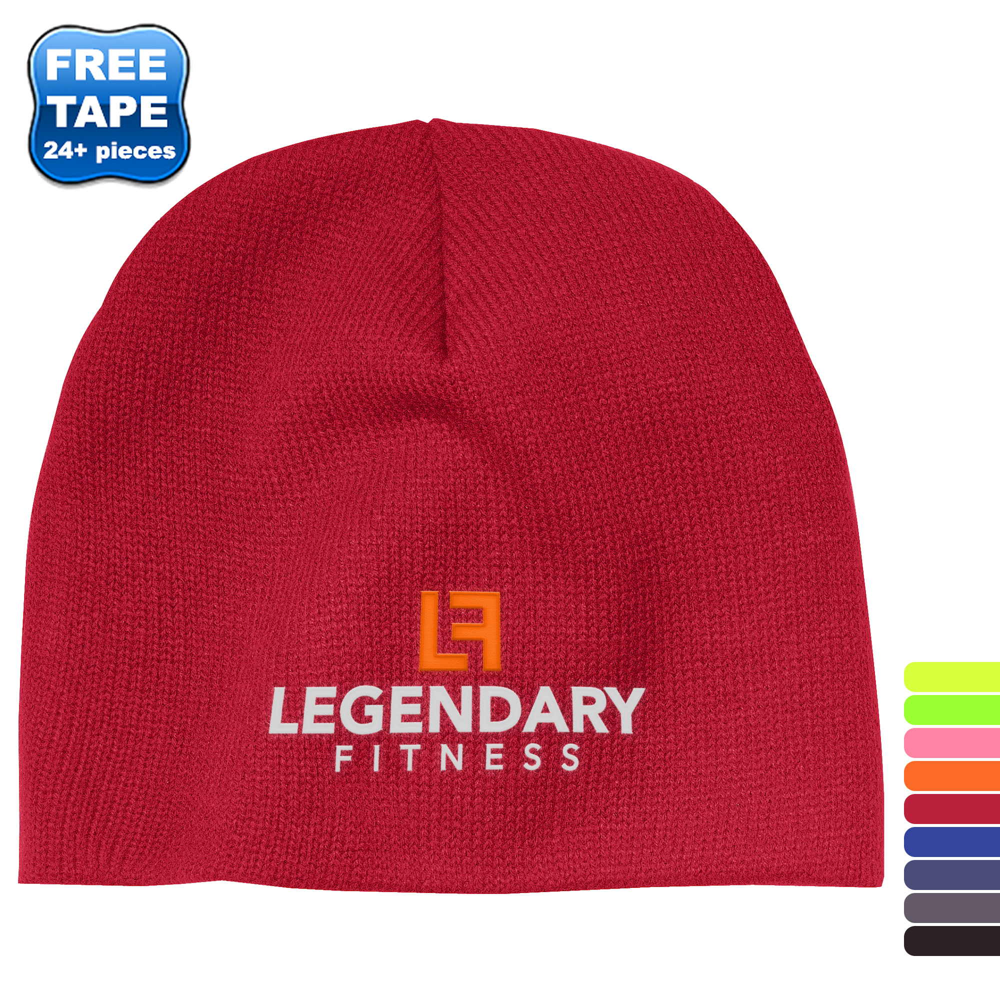 Product Photo 1 Port & Company® Beanie Cap, Solid Colors