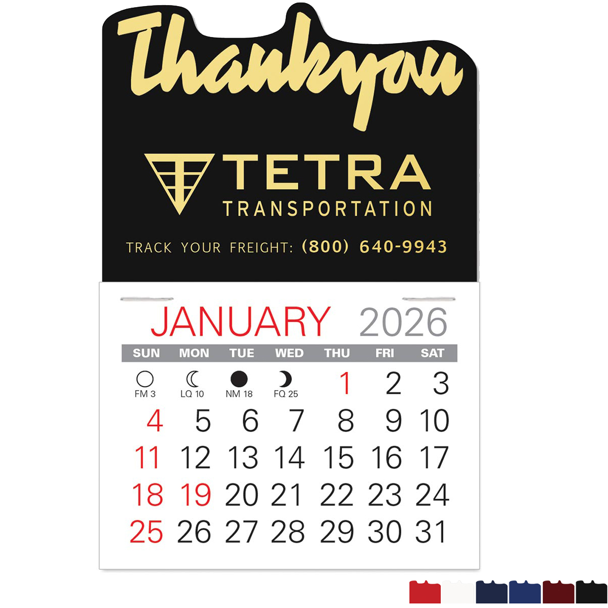 Product Photo 1 Thank You Value Stick™ Calendar