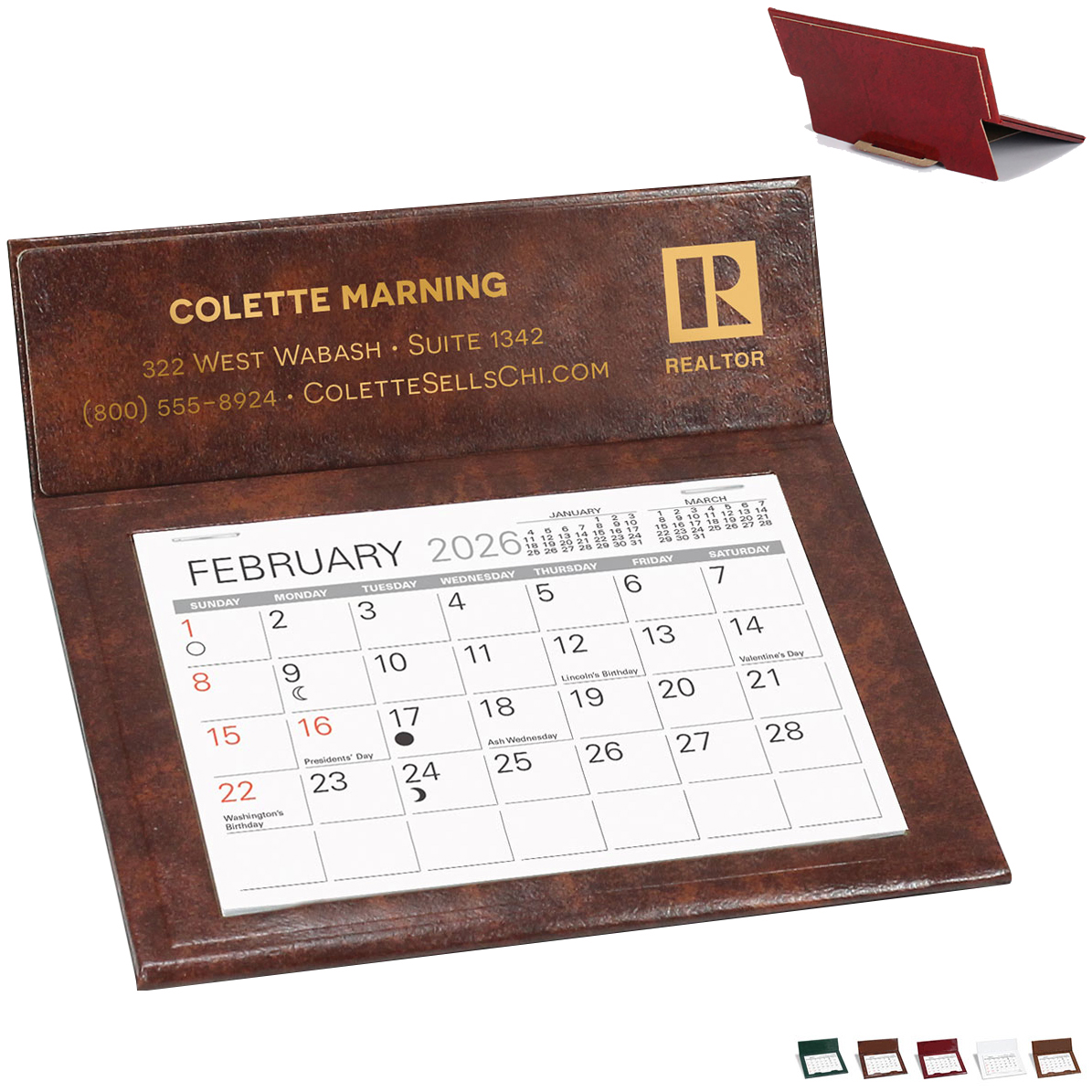 Product Photo 1 Genoa Desk Calendar