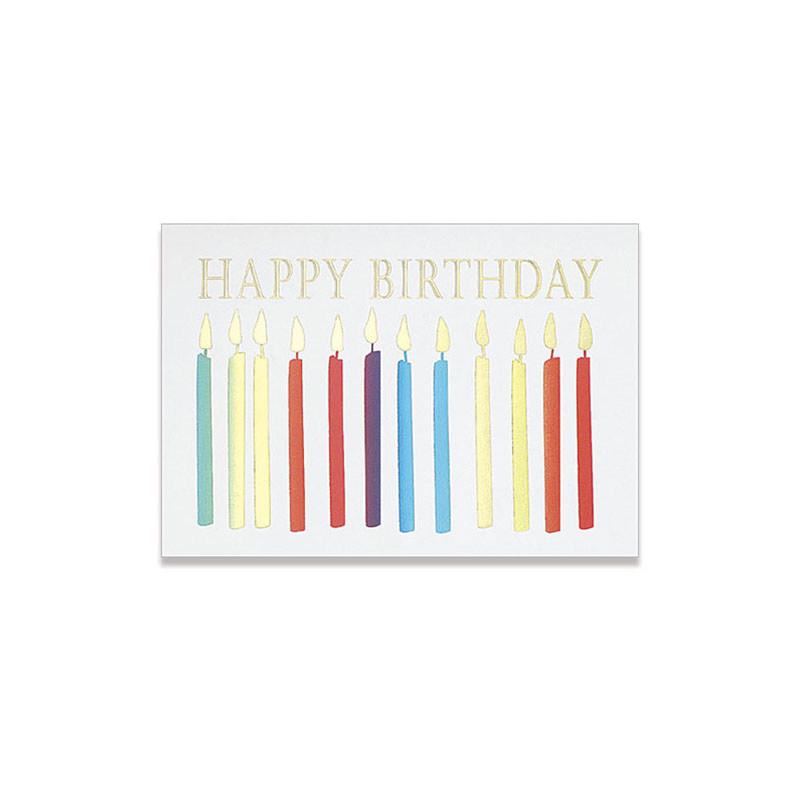 Product Photo 1 Happy Birthday Candles Greeting Card
